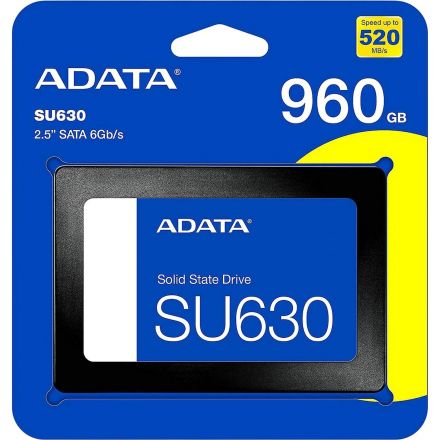 SSD накопитель ADATA Ultimate SU630(ASU630SS-960GQ-R),960GB, 2.5 7mm,SATA3