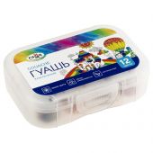 Гуашь Гамма "Классическая", 12 цветов, 20мл , пластиковый бокс Гуашь Гамма "Классическая", 12 цветов, 20мл , пластиковый бокс