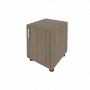 Light Тумба прикроватная с дверью и полкой С-ТПД-2 (R) Вяз 400*450*500