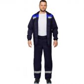 Костюм рабочий летний муж. л16-КБР с СОП син/вас (р.60-62) 194-200