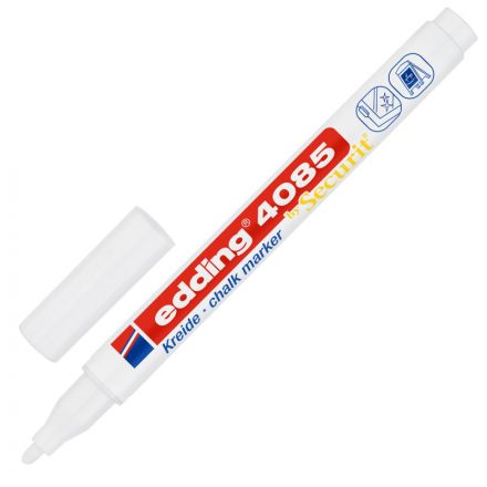 Маркер меловой edding 4085/049. 1-2 мм. Белый Маркер меловой edding 4085/049. 1-2 мм. Белый