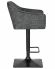 Стул барный DOBRIN RALF, серый твид (LEO11)