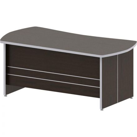 Стол САТУРН-Д для рук-ля эргоном. 1800 (800,003) венге(854)