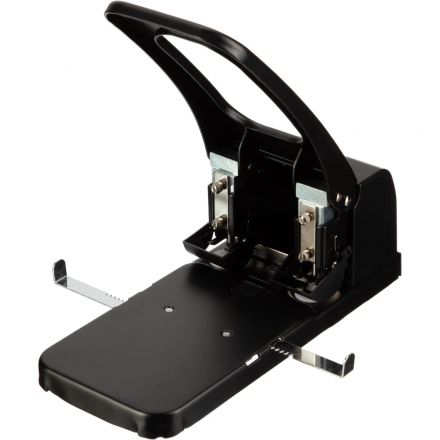 Дырокол мощный deVENTE 100л метал,2мет.линейки,регул.глуб.закл,черн 4020749 Дырокол мощный deVENTE 100л метал,2мет.линейки,регул.глуб.закл,черн 4020749