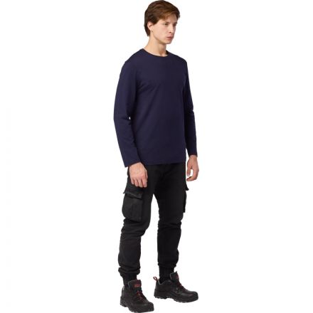 Футболка (160 г.) с длинным рукавом т.-син.(XL) Футболка (160 г.) с длинным рукавом т.-син.(XL)