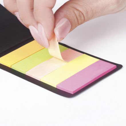 Закладки клейкие неоновые BRAUBERG бумажные, 45х15 мм, 100 штук (5 цветов х 20 листов), в картонной книжке, 122734 Закладки клейкие неоновые BRAUBERG бумажные, 45х15 мм, 100 штук (5 цветов х 20 листов), в картонной книжке, 122734