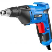 Шуруповерт сетевой ЗУБР 550Вт по гипсокартону 1/4HEX (ЗСШ-550-45) Шуруповерт сетевой ЗУБР 550Вт по гипсокартону 1/4HEX (ЗСШ-550-45)
