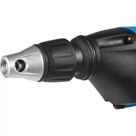 Шуруповерт сетевой ЗУБР 550Вт по гипсокартону 1/4HEX (ЗСШ-550-45) Шуруповерт сетевой ЗУБР 550Вт по гипсокартону 1/4HEX (ЗСШ-550-45)