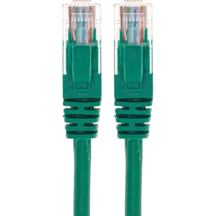 Патч-корд REXANT (02-0106-05) U/UTP, CAT 5e, 26AWG, LSZH, зеленый, 0,5м