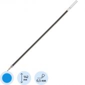 Стержень шариковый синий 142 мм (толщина линии 0.5 мм) Стержень шариковый синий 142 мм (толщина линии 0.5 мм)
