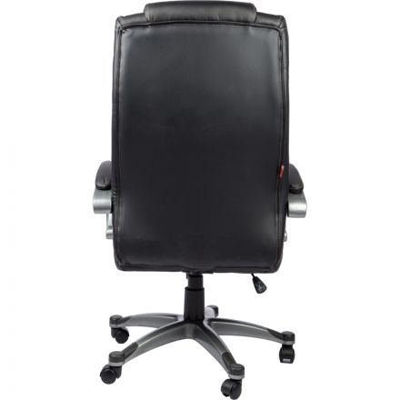 Кресло BN_Dp_Руководителя EChair-604 RT рецикл.кожа черная, Кресло BN_Dp_Руководителя EChair-604 RT рецикл.кожа черная,