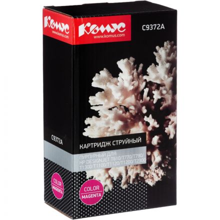 Картридж струйный Комус 72 C9372A пурп. для DgnJ T610/770/1100/1120 Картридж струйный Комус 72 C9372A пурп. для DgnJ T610/770/1100/1120
