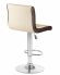 Стул барный DOBRIN CANDY, кремово-коричневый