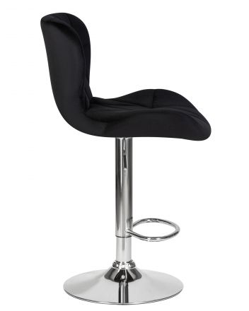 Стул барный DOBRIN BARNY, черный велюр (MJ9-101) Стул барный DOBRIN BARNY, черный велюр (MJ9-101)