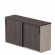 Шкаф-купе низкий Everprof EVO 1374х385х755 Кашемир/Дуб Пасадена