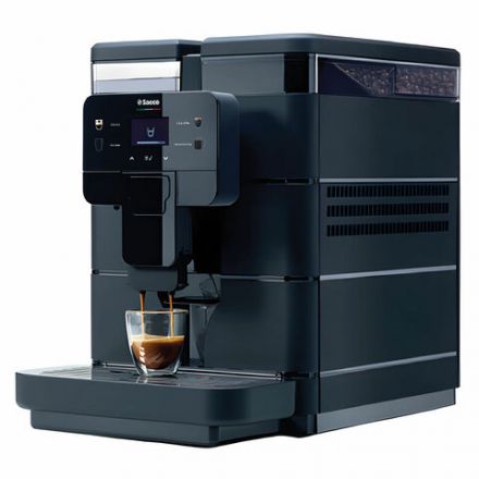 Кофемашина SAECO NEW ROYAL BLACK, 1400 Вт, объем 2,5 л, для зерен 600 г, без капучинатора, черная, 9J0040 Кофемашина SAECO NEW ROYAL BLACK, 1400 Вт, объем 2,5 л, для зерен 600 г, без капучинатора, черная, 9J0040