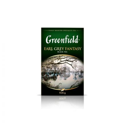 Чай Greenfield Earl Grey Fantasy черный с бергамотом 100 г