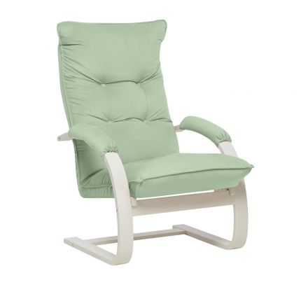 Кресло-трансформер Leset Монако, Слоновая кость, V14 бирюзовый, Ткань Велюр