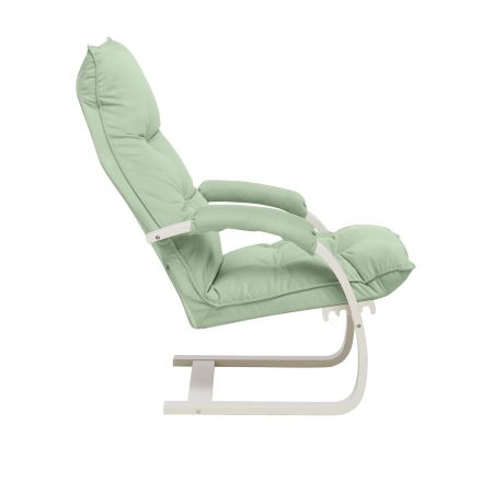 Кресло-трансформер Leset Монако, Слоновая кость, V14 бирюзовый, Ткань Велюр