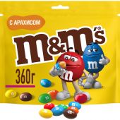 Драже M&amp;M`s с арахисом 360г
