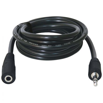 Кабель удлинительный Defender JACK02-05 аудио JACK (M) - JACK (F), 1,5м, черный Кабель удлинительный Defender JACK02-05 аудио JACK (M) - JACK (F), 1,5м, черный