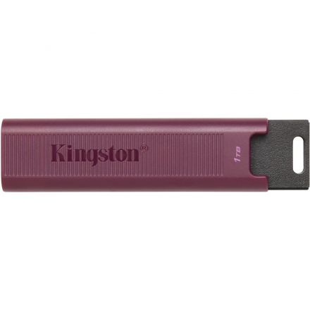 Флеш-память Kingston DataTraveler MaxA, 1 ТБ USB3.2 Gen 2 Type-A/бордовый