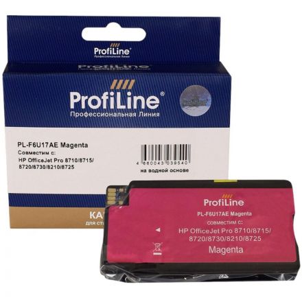Картридж струйный ProfiLine PL-F6U17AE N953XL пур. для HP OJ Pro 7720/8720 Картридж струйный ProfiLine PL-F6U17AE N953XL пур. для HP OJ Pro 7720/8720