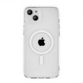 Чехол защитный uBear Real Mag Case для Iphone 14, MagSafe, прозрачный