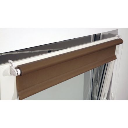 Штора рулонная BRABIX 70х175 см, текстура - лён, защита 55-85%, 200 г/м2, коричневый S-17, 605992 Штора рулонная BRABIX 70х175 см, текстура - лён, защита 55-85%, 200 г/м2, коричневый S-17, 605992