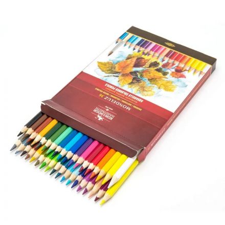 Карандаши акварельные KOH-I-NOOR, MONDELUZ 36 цв. шестигр, 3719/36 Карандаши акварельные KOH-I-NOOR, MONDELUZ 36 цв. шестигр, 3719/36