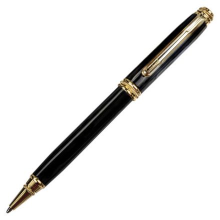 Ручка подарочная шариковая GALANT "Black", корпус черный, золотистые детали, пишущий узел 0,7 мм, синяя, 140405 Ручка подарочная шариковая GALANT "Black", корпус черный, золотистые детали, пишущий узел 0,7 мм, синяя, 140405