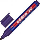 Маркер перманентный пигментный Edding E-30/008 фиолетовый (толщина линии 1.5-3 мм)