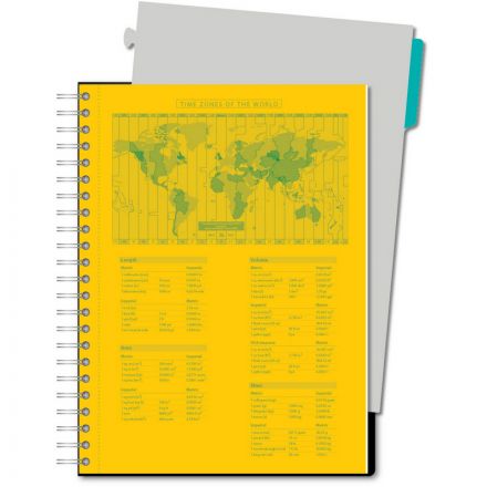 Тетрадь SMARTBOOK А4 120л. клетка,спир,микроп,разд,карм,сер-бирюз