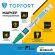 Маркер лаковый TOPFORT Industrial 1 мм зеленый