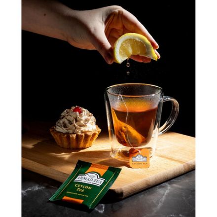 Чай AHMAD "Ceylon Tea", черный цейлонский, 100 пакетиков в конвертах по 2 г, 163i-08