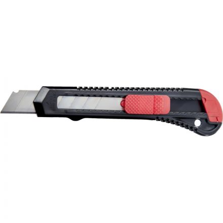 Нож канцелярский 18мм Attache чёрный, цв. фиксатора в ассорт. Нож канцелярский 18мм Attache чёрный, цв. фиксатора в ассорт.