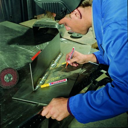 Маркер промышленный Edding E-8750/4 для жирных и пыльных поверхностей зеленый (2-4 мм) Маркер промышленный Edding E-8750/4 для жирных и пыльных поверхностей зеленый (2-4 мм)