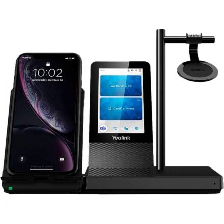 Гарнитура беспроводная Yealink WH66 Dual UC (Дисплей 4'', DECT, 160м) Гарнитура беспроводная Yealink WH66 Dual UC (Дисплей 4'', DECT, 160м)