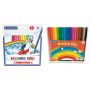 Фломастеры Centropen "Rainbow Kids", 18цв., трехгранные, смываемые, ПВХ Фломастеры Centropen "Rainbow Kids", 18цв., трехгранные, смываемые, ПВХ