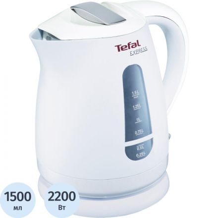 Чайник Теfal KO2991 2200 Вт 1,5л пласт Чайник Теfal KO2991 2200 Вт 1,5л пласт
