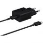 Зарядное устройство сетевое Samsung EP-T1510, USB-C, USB-C, 15Вт, 2A