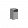 Тумба приставная SC-3D.1 Серый 407х450х760 SIMPLE