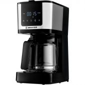 Кофеварка BRAYER 1125BR,900Вт,1,25л,нейлон.съем.фильтр,противокап.термокр Кофеварка BRAYER 1125BR,900Вт,1,25л,нейлон.съем.фильтр,противокап.термокр