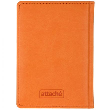 Ежедневник недатированный Attache Сиам искусственная кожа А6 176 листов оранжевый (110x155 мм) Ежедневник недатированный Attache Сиам искусственная кожа А6 176 листов оранжевый (110x155 мм)