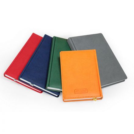 Ежедневник недатированный Attache Сиам искусственная кожа А6 176 листов оранжевый (110x155 мм) Ежедневник недатированный Attache Сиам искусственная кожа А6 176 листов оранжевый (110x155 мм)