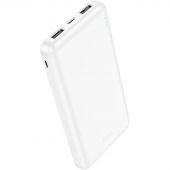 Внешний аккумулятор Hoco J100 HIGH-RANKING WHITE 10000mAh 2.1A 2xUSB-A бел
