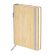Ежедневник недатированный, А5, 145х213 мм, BRAUBERG "Bamboo", резинка-фиксатор, держатель для ручки, 160 л., бамбук, 117137