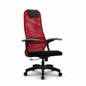 Кресло Метта SU-BM-8 красное/черное Pl