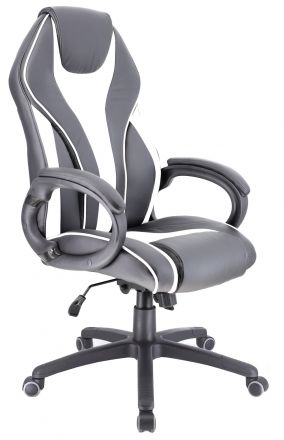 Кресло Everprof Wing (Винг) Экокожа Белый