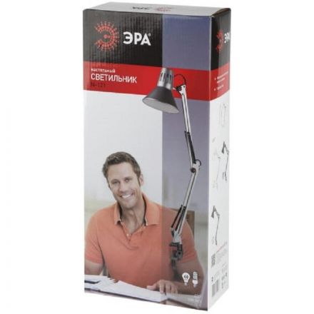 Светильник Эра N-121-E27-40W-BK, черный Светильник Эра N-121-E27-40W-BK, черный